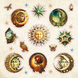 Celestial wonders - Sticker book - Peter Pauper Press - Tidformera