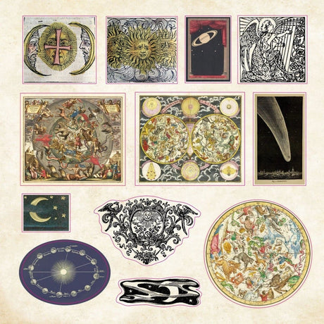 Celestial wonders - Sticker book - 5 - Peter Pauper Press - Tidformera