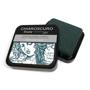 Chiaroscuro Dusty Ink pad - Emerald Pool - 1 - Ciao Bella - Tidformera