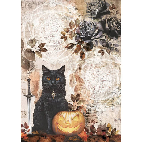 Rice Paper Art set - A5 - 8-pack - Dark Academia