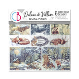 Deluxe &amp; Vellum Dual pack 15 x 15 cm - 6-pack Forest Tales