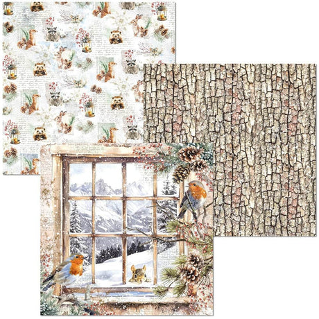 Deluxe &amp; Vellum Dual pack 15 x 15 cm - 6-pack Forest Tales