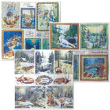 Deluxe &amp; Vellum Dual pack 15 x 15 cm - 6-pack Forest Tales