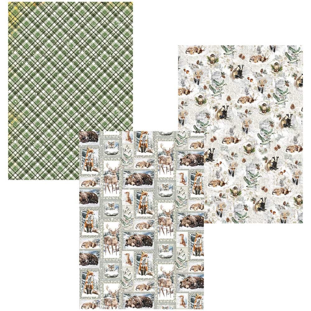 Deluxe &amp; Vellum Dual pack A4 - 6-pack Forest Tales