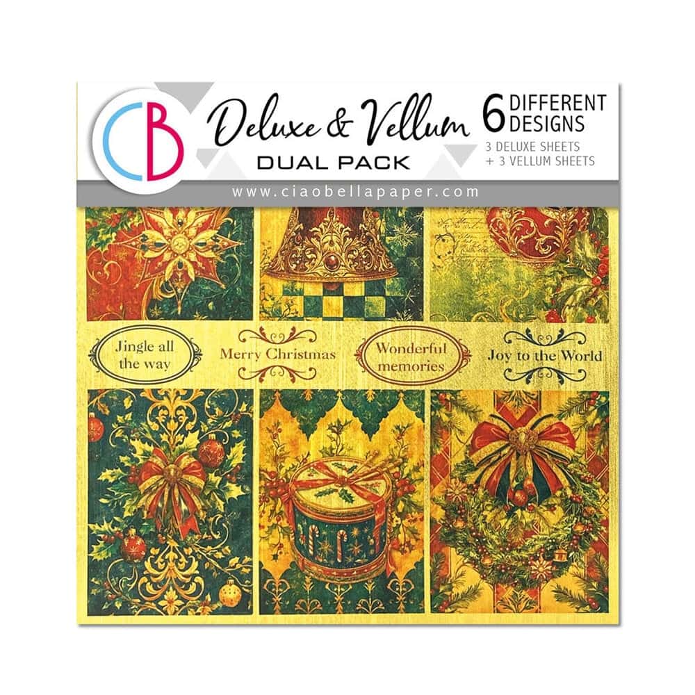 Deluxe &amp; Vellum Dual pack 15 x 15 cm - 6-pack Toy shop