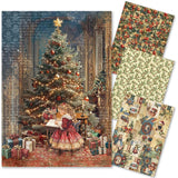 Rice Paper Art set - A4 - 4-pack - Toy shop