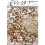 Deluxe &amp; Vellum Dual pack A4 - 6-pack Winter Season