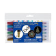 Clean color dot pen Metallic 6-pack - ZIG Kuretake - Tidformera