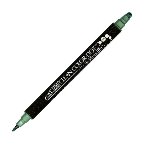 Clean color dot pen Metallic - Green 121 - 1 - ZIG Kuretake - Tidformera