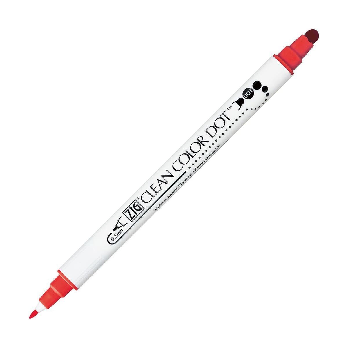 Clean color dot pen - Red 020 - 1 - ZIG Kuretake - Tidformera