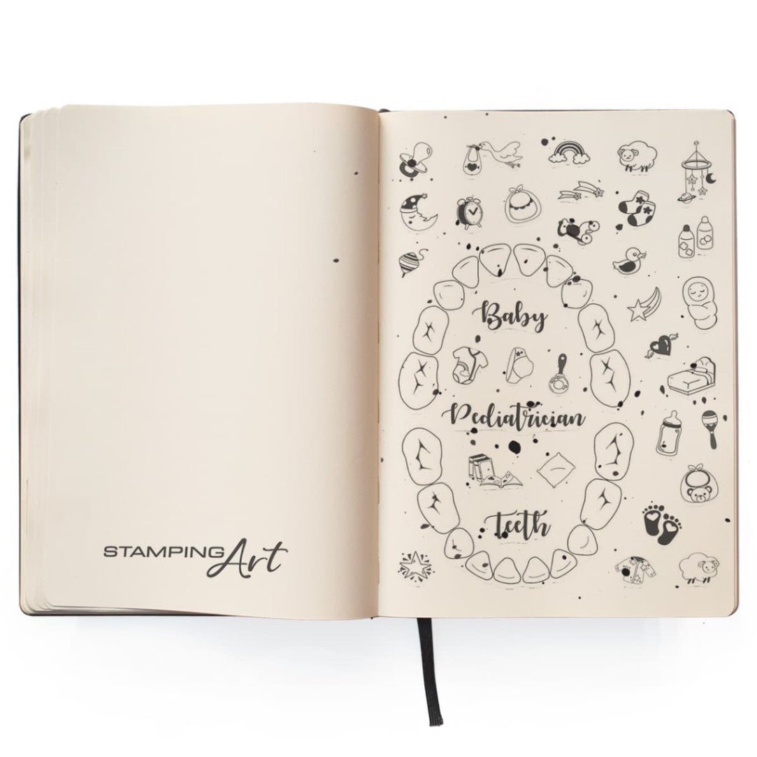 Clear stamps - BuJo Baby - 2 - Ciao Bella - Tidformera