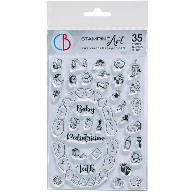 Clear stamps - BuJo Baby - 1 - Ciao Bella - Tidformera