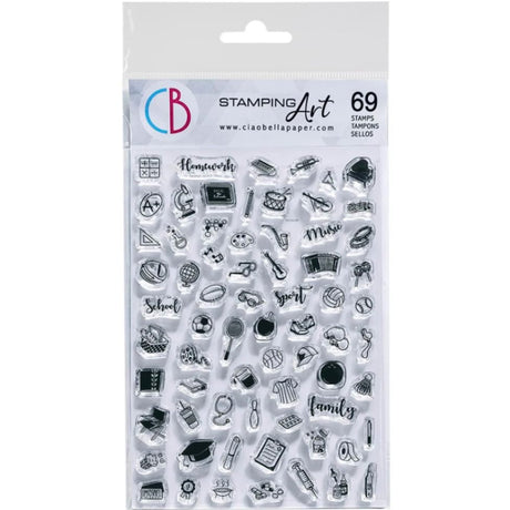 Clear stamps - BuJo Family - 1 - Ciao Bella - Tidformera