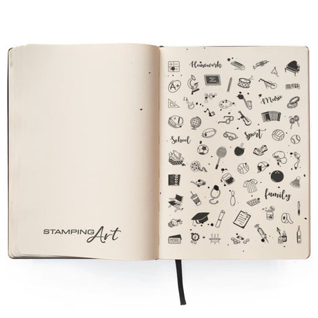 Clear stamps - BuJo Family - 2 - Ciao Bella - Tidformera