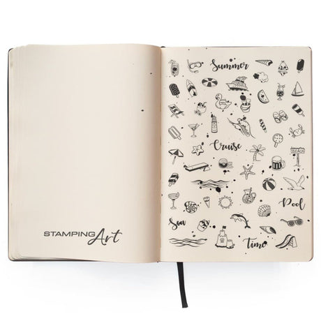 Clear stamps - BuJo Summer - 2 - Ciao Bella - Tidformera