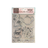 Clear stamps Create Happiness - Welcome Home - Cups - Stamperia - Tidformera