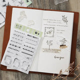 Clear stamps Decorative line - BGM - Tidformera