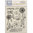 Clear stamps Dewdrop - Blossoms - Stamperia - Tidformera