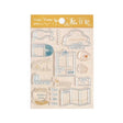 Clear stamps Diary - My Diary - BGM - Tidformera