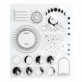 Clear stamps Everyday Celestial - 1 - Archer & Olive - Tidformera