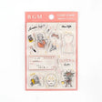 Clear stamps Fashion - BGM - Tidformera