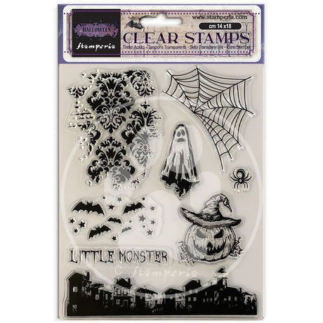 Clear stamps Halloween - 1 - Stamperia - Tidformera