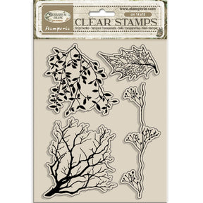 Clear stamps Herbarium Silvae - Branches - 1 - Stamperia - Tidformera