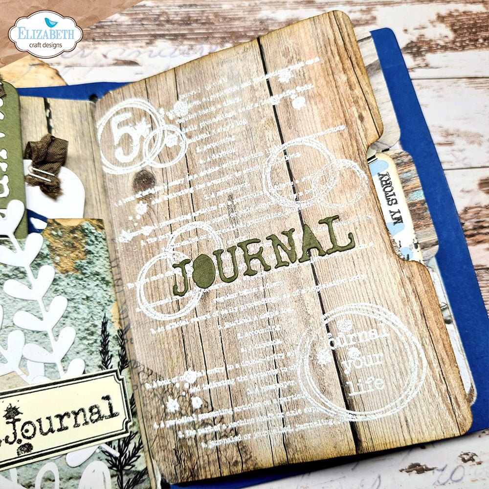 Clear stamps - Journal Dates and Months Stamps - Elisabeth Craft Design - Tidformera