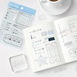 Clear stamps Memo - BGM - Tidformera