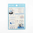 Clear stamps Music - BGM - Tidformera