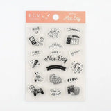 Clear stamps Nice day - BGM - Tidformera