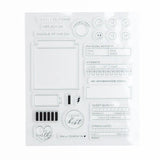 Clear stamps Self Care - 5 - Archer & Olive - Tidformera