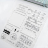 Clear stamps Self Care - 2 - Archer & Olive - Tidformera
