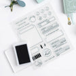 Clear stamps Self Care - 1 - Archer & Olive - Tidformera