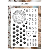 Clear Stamps Set - Perpetual Calendar - Vol. 1 - 1 - Emadam Art & Design - Tidformera
