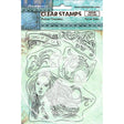 Clear stamps Songs of the Sea - Mermaid - Stamperia - Tidformera