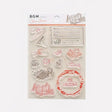 Clear stamps Stationery - BGM - Tidformera