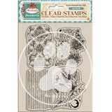 Clear stamps The Nutcracker - Poinsettia - Stamperia - Tidformera