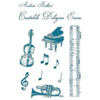 Clear stamps Vintage - Music - Rico Design - Tidformera