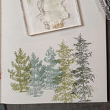 Clear stamps - Winter Etchings - 2 - Arden Creative Studio - Tidformera