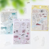 Clear stamps World Travel - Spot - BGM - Tidformera