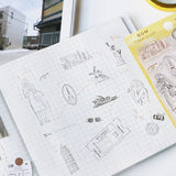 Clear stamps World Travel - Urban - BGM - Tidformera