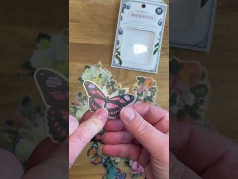 Clear sticker pack - Bo Bunny - Brighton - American Crafts - Tidformera