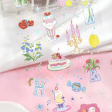 Clear stickers IRIDE 3-pack - Colors for Living - 4 - BGM - Tidformera