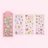 Clear stickers IRIDE 3-pack - Colors for Living - 5 - BGM - Tidformera
