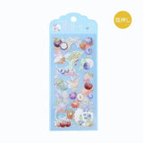 Clear stickers IRIDE 3 - pack - Fruits - BGM - Tidformera