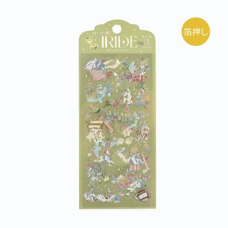 Clear stickers IRIDE 3 - pack - Natural - 1 - BGM - Tidformera