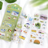 Clear stickers IRIDE 3-pack - On the road - 2 - BGM - Tidformera