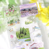 Clear stickers IRIDE 3-pack - On the road - 4 - BGM - Tidformera