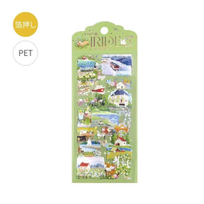 Clear stickers IRIDE 3-pack - On the road - 1 - BGM - Tidformera
